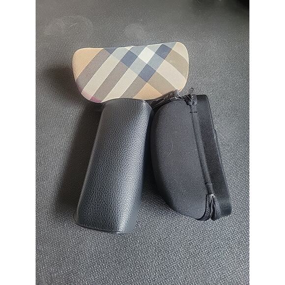 3 Glass / Sunglass Cases. Burberry, Ray Ban, Maui Jim - Picture 8 of 8